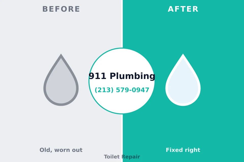 Before and after: plumbing company West Vero Corridor, FL